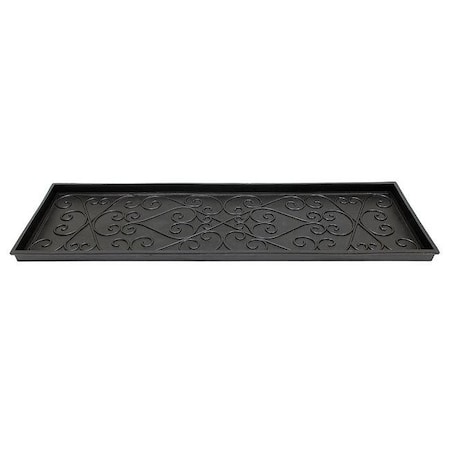 Mintueman Achla Mintueman-Achla BT-01L Scrollwork Rubber Boot Tray; Large BT-01L